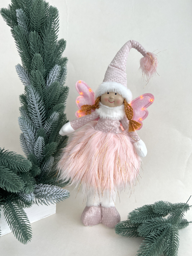 Новогодняя фея. Кукла с крыльями. Рождественский ангел.  #1