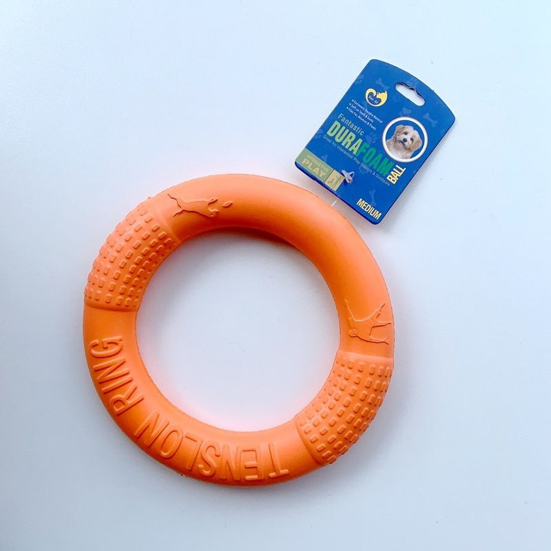 Игрушек кольцо для собак пуллер, мелких и средних пород, размер S-18 см  #1