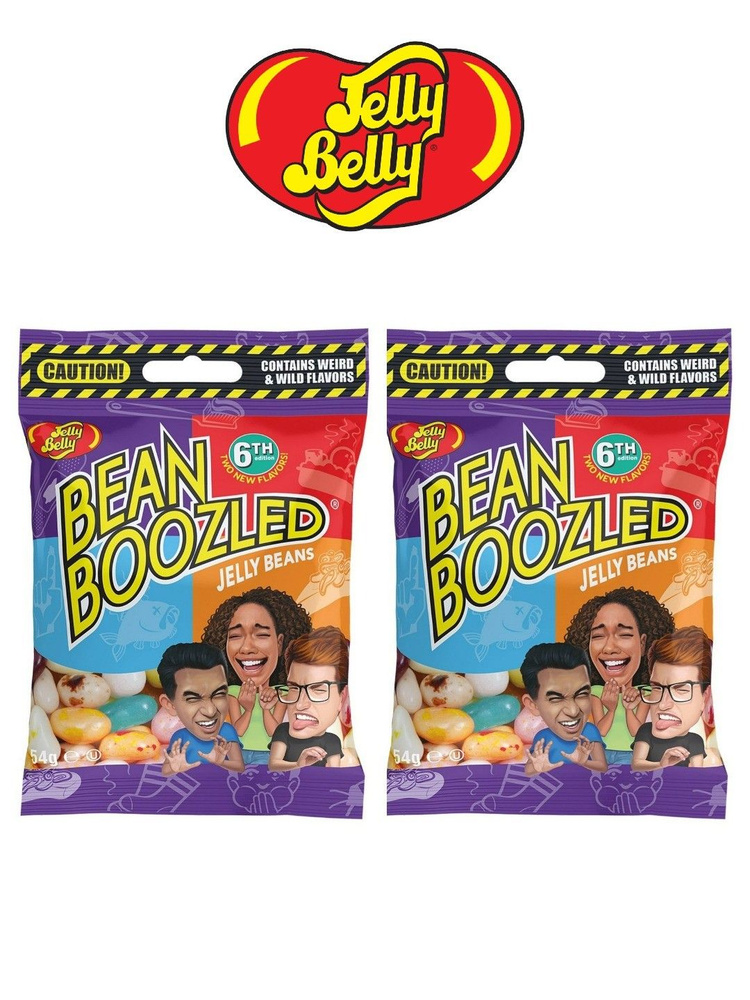 Jelly Belly Драже жевательное, ассорти Bean Boozled, 2 шт по 54 г #1