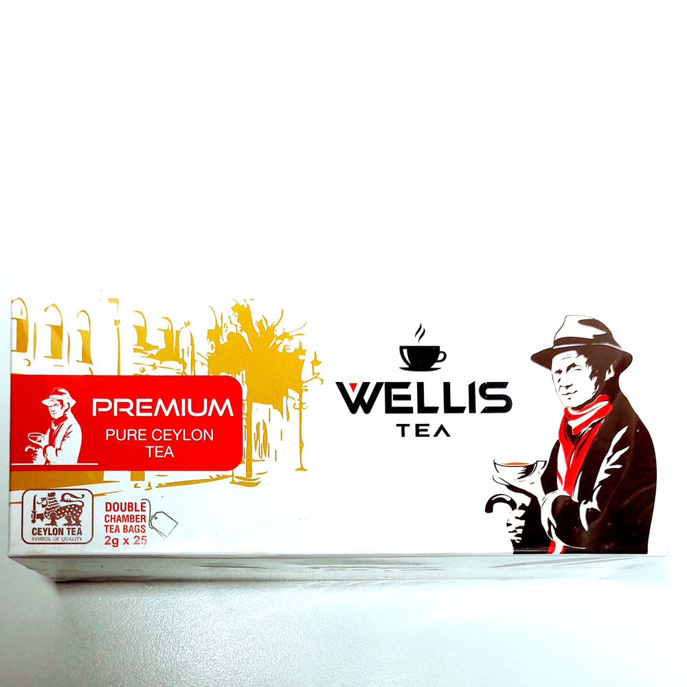 Чай WELLIS "CEYLON PREMIUM TEA" 2g*25 #1