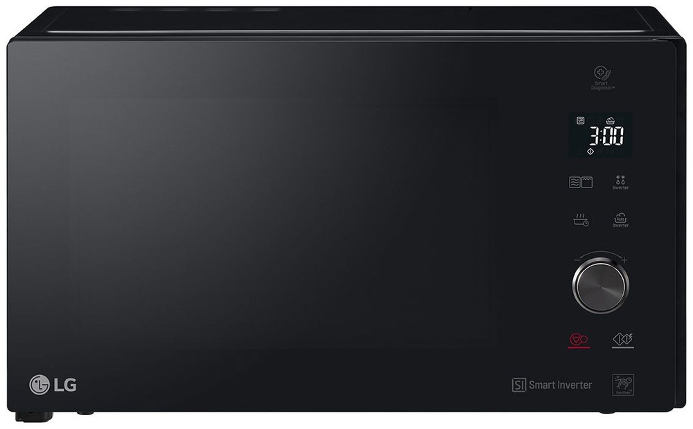 Микроволновая печь LG MH-6565DIS черный #1