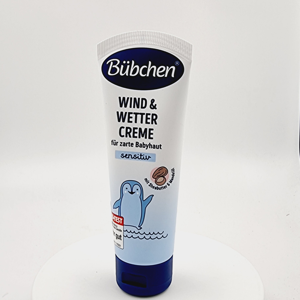 Крем с цинком для младенцев Bubchen Wind&Wetter Creme с увлажняющими и защищающими компонентами, 75 мл #1