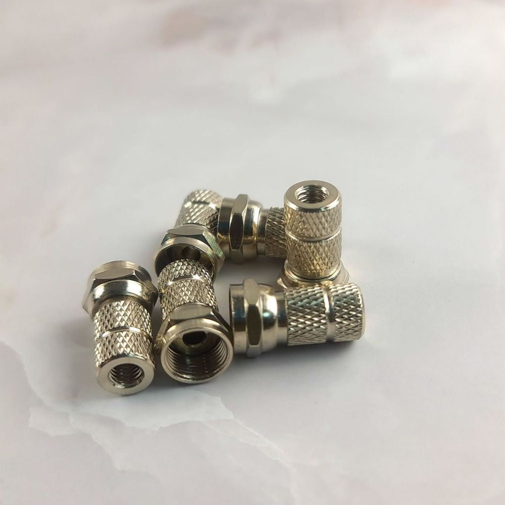 F-разъем для кабелей типа RG-58 REXANT HQ цинк - купить с доставкой по ...