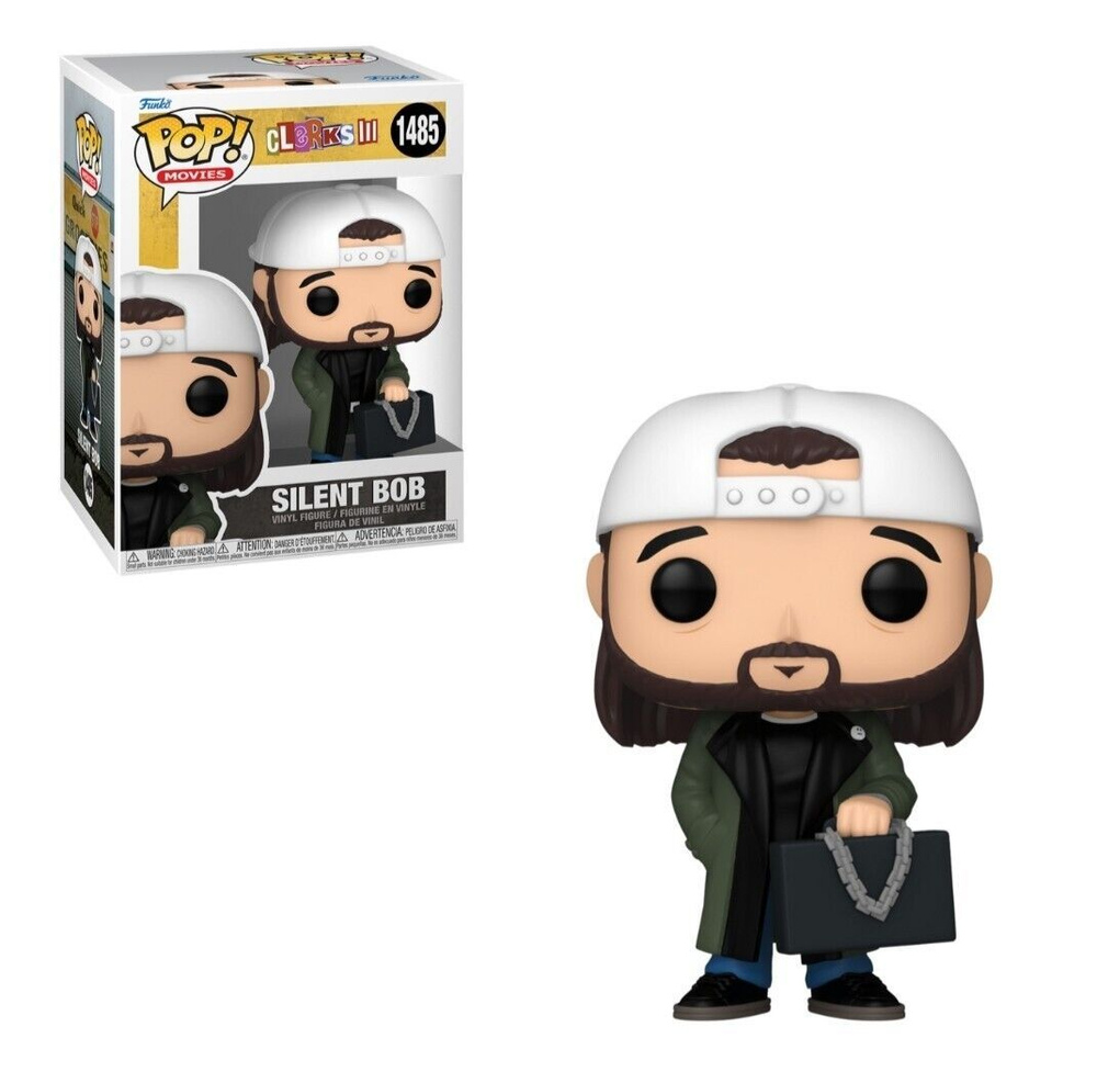 Фигурка Funko Pop! Clerks: Silent Bob (Фанко Поп Молчаливый Боб из сериала Клерки)  #1