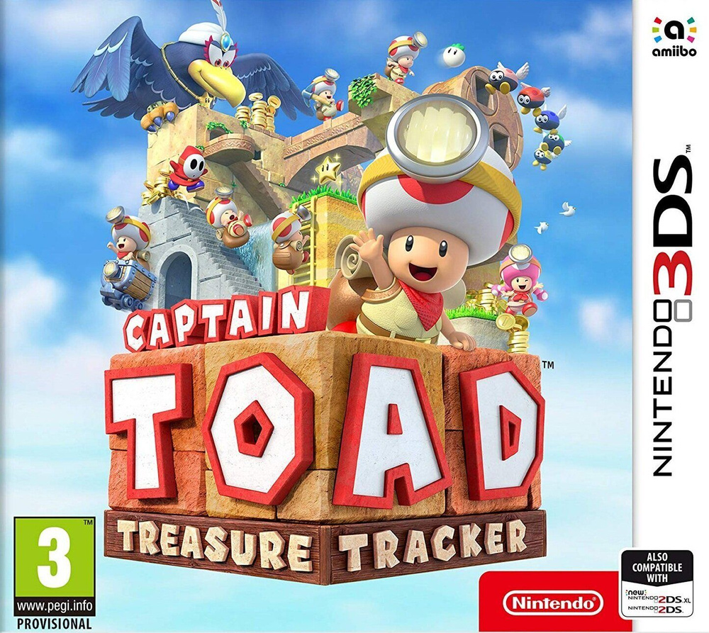 Игра Captain Toad Treasure Tracker 3DS Картридж на Nintendo 3DS #1