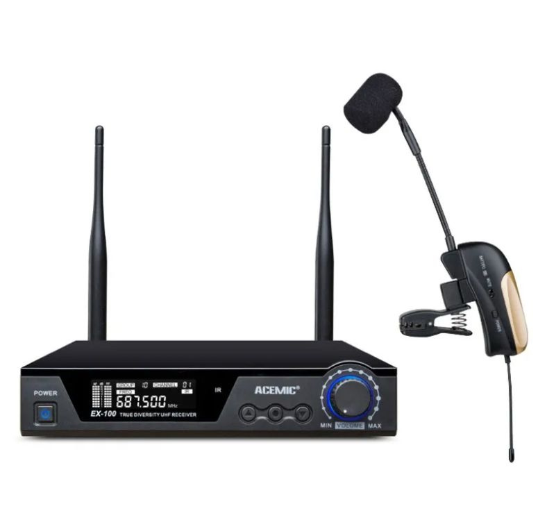Микрофон ACEMIC Радиосистема для духовых EX-100/ST-4 - купить по ...