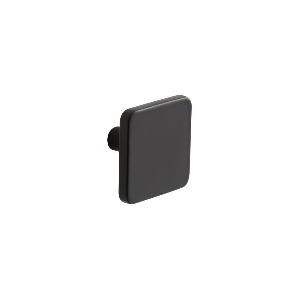 Ручка-кноб мебельная Keo 40 мм, цвет матовый черный #1