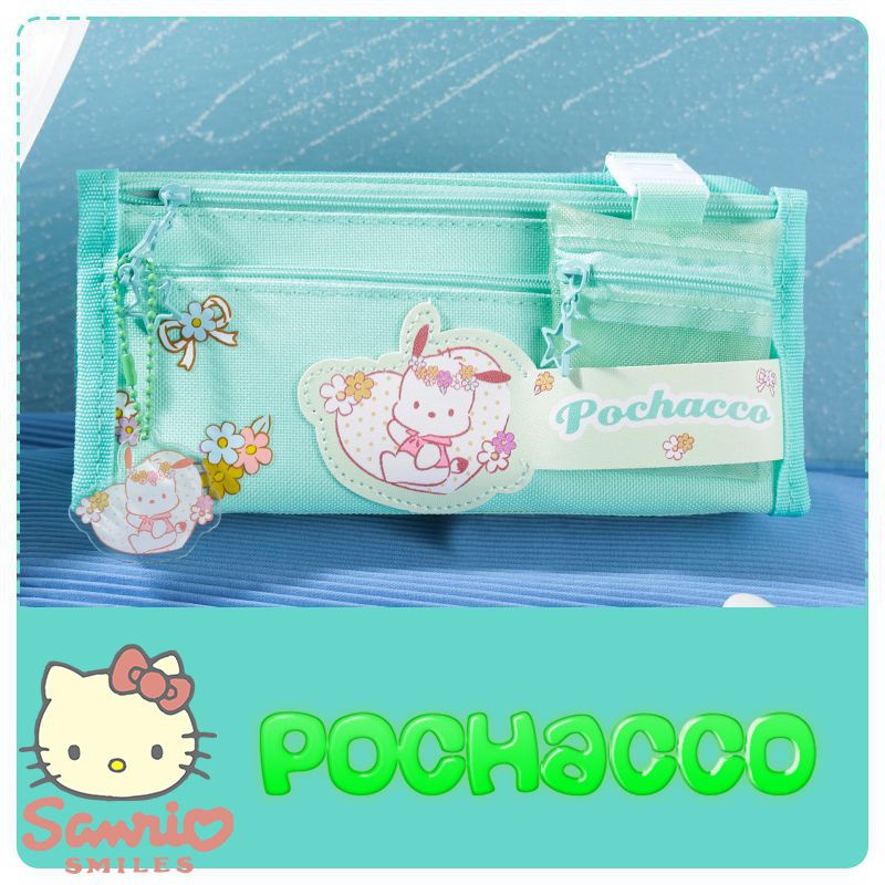 Санрио Почакко Пенал Оригинальный холстяной пенал Pochacco от Sanrio для  #1