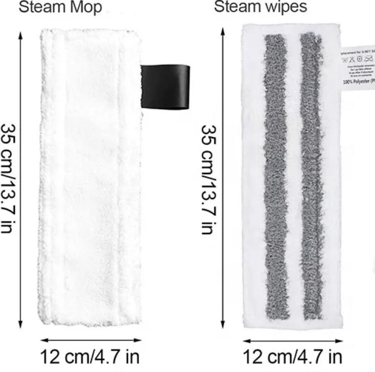 Насадки для паровой швабры, для разных типов поверхностей. Тканевый ...