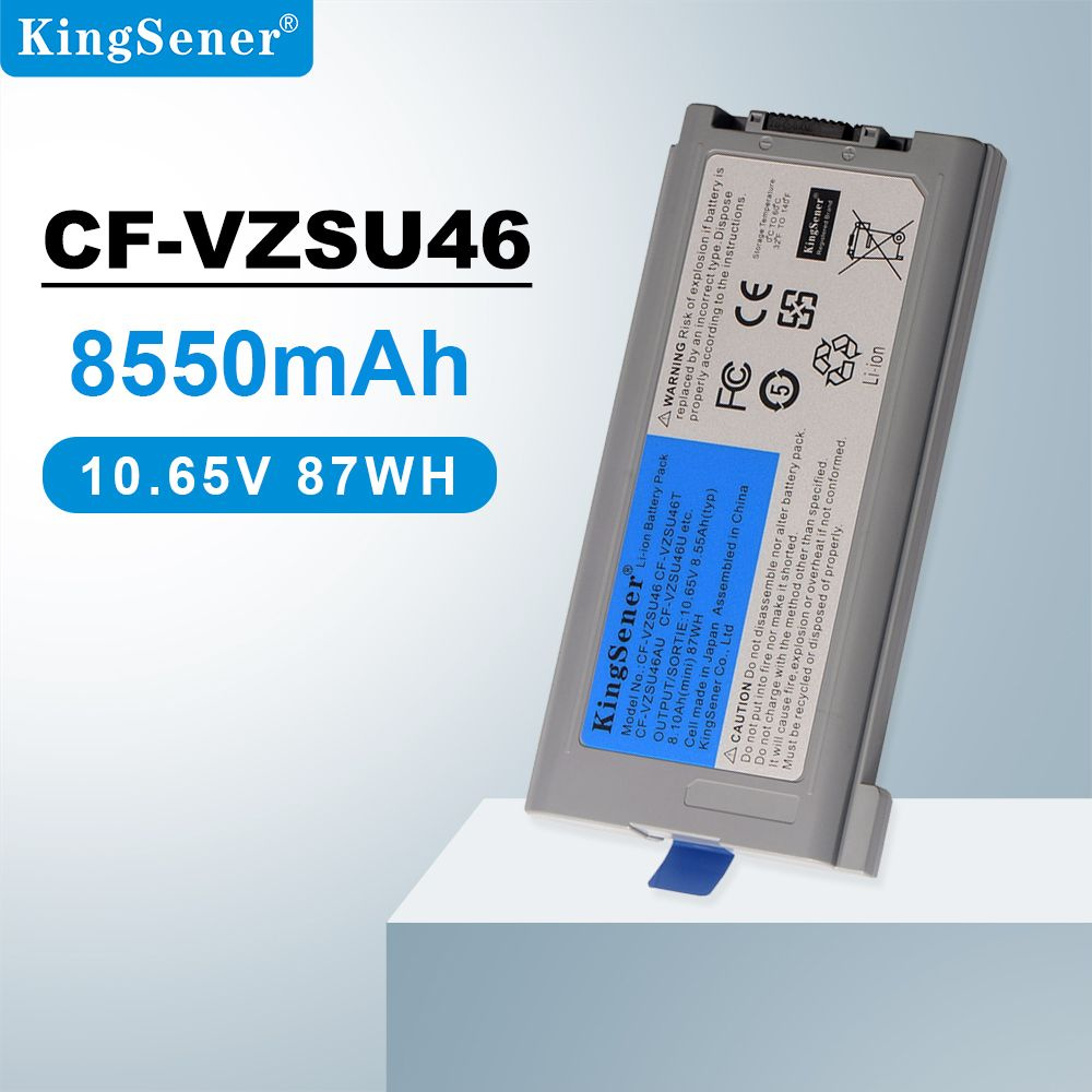 KingSener Аккумулятор для ноутбука Panasonic 8550 мАч, (CF-VZSU46 CF-VZSU46AU CF-VZSU46U CF-VZSU46S CF-VZSU46R #1