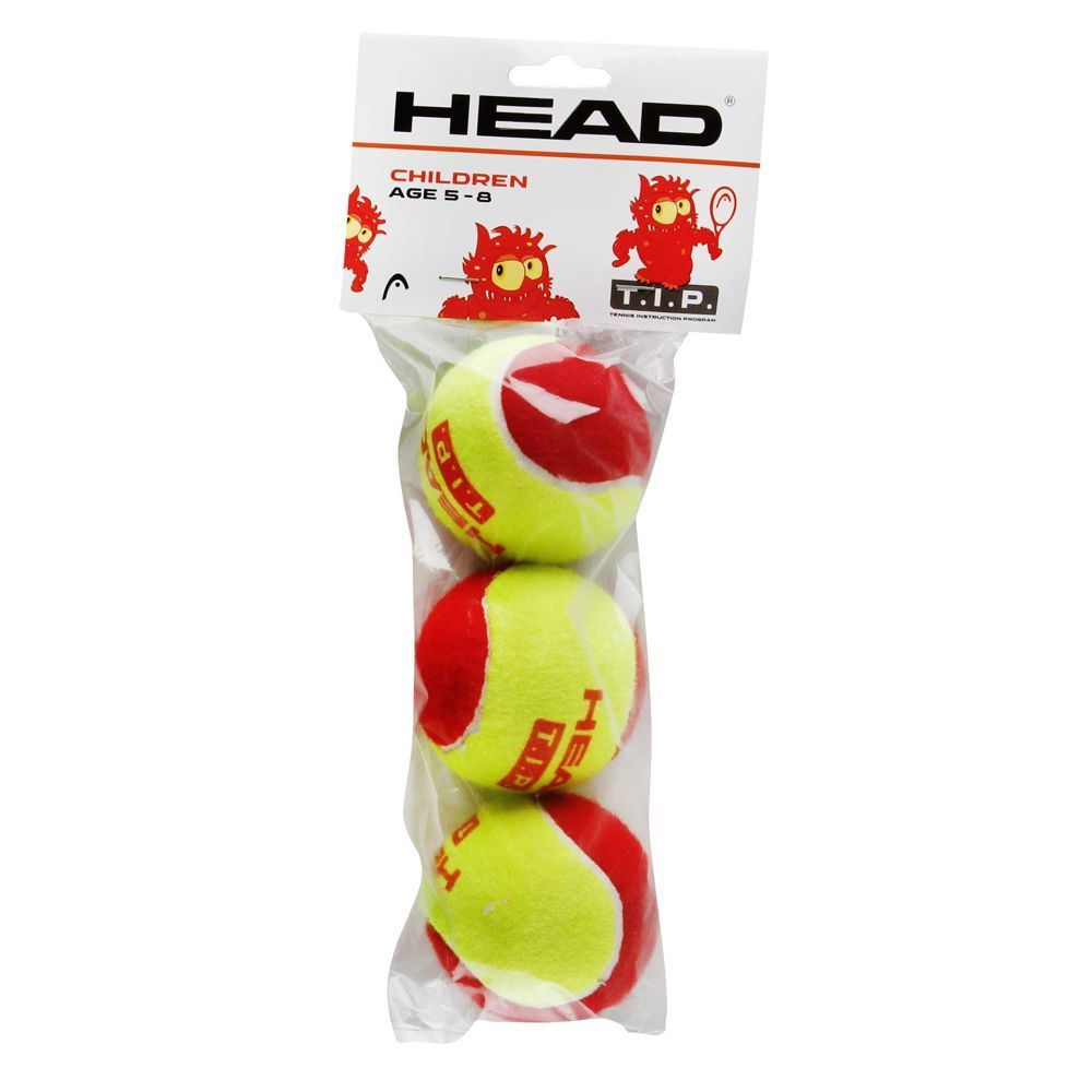 Мяч теннисный HEAD TIP Red 3шт 578113 #1