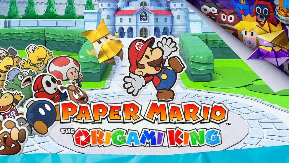 Paper Mario: The Origami King игра #1