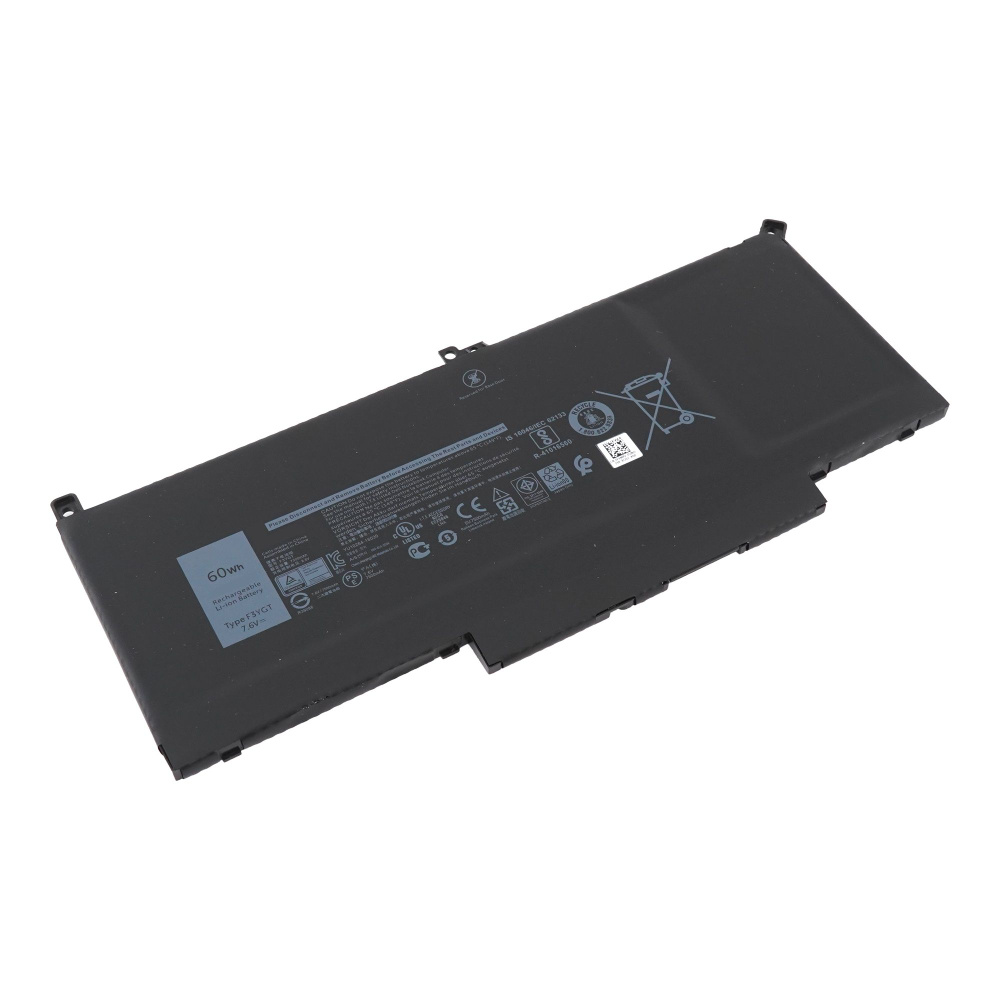 Аккумуляторная батарея для ноутбука Dell (F3YGT) Latitude 12 7290, 13 7380, 7390, 14 7480, 7490, 7.6V #1