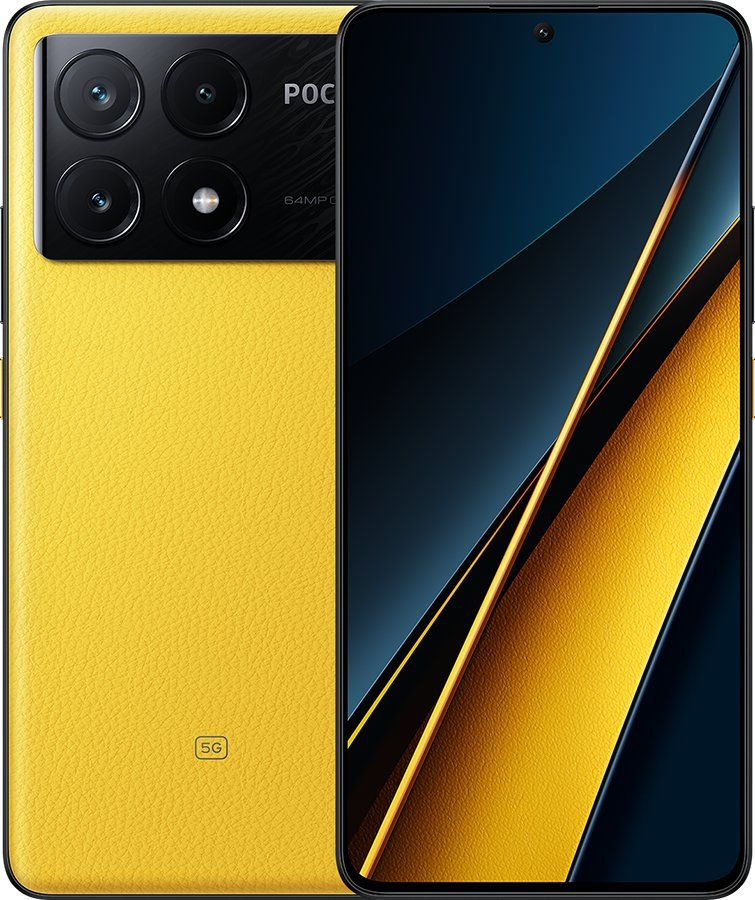 Xiaomi Смартфон Poco X6 Pro Global Global 8/256 ГБ, желтый #1