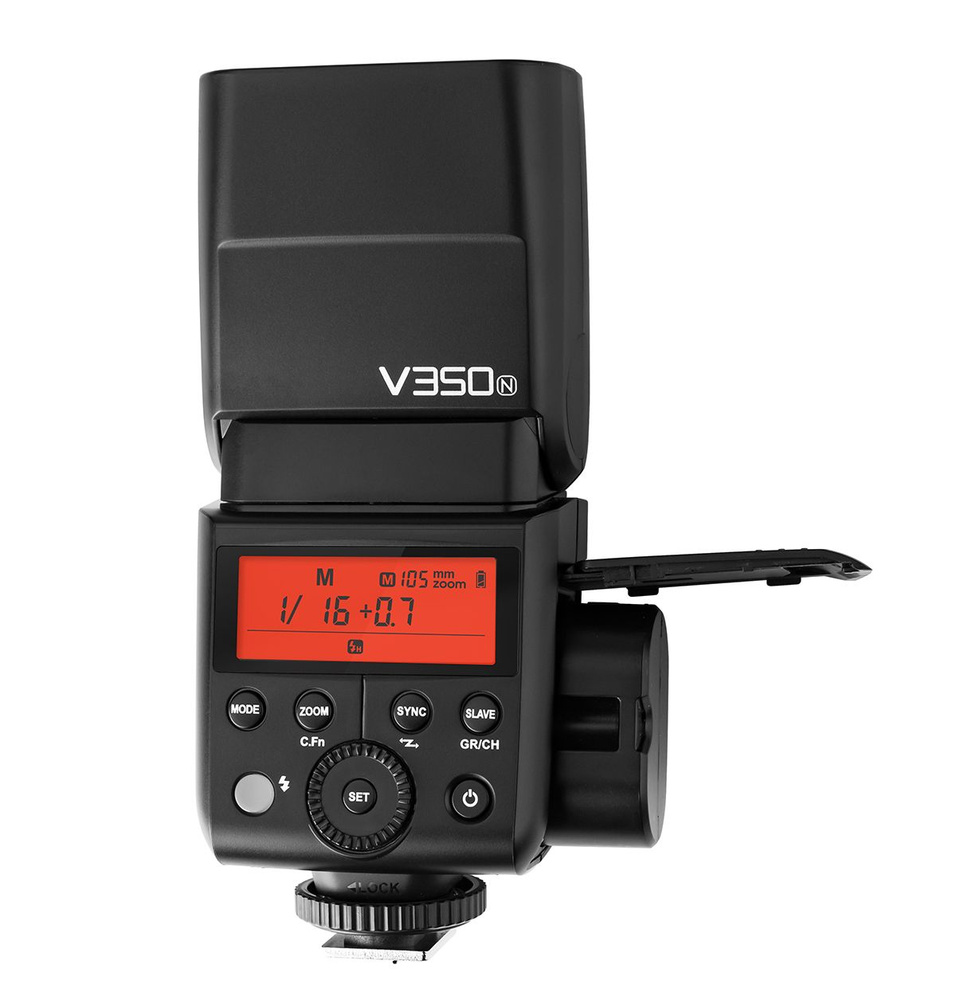 Вспышка накамерная Godox Ving V350N TTL аккумуляторная для Nikon #1
