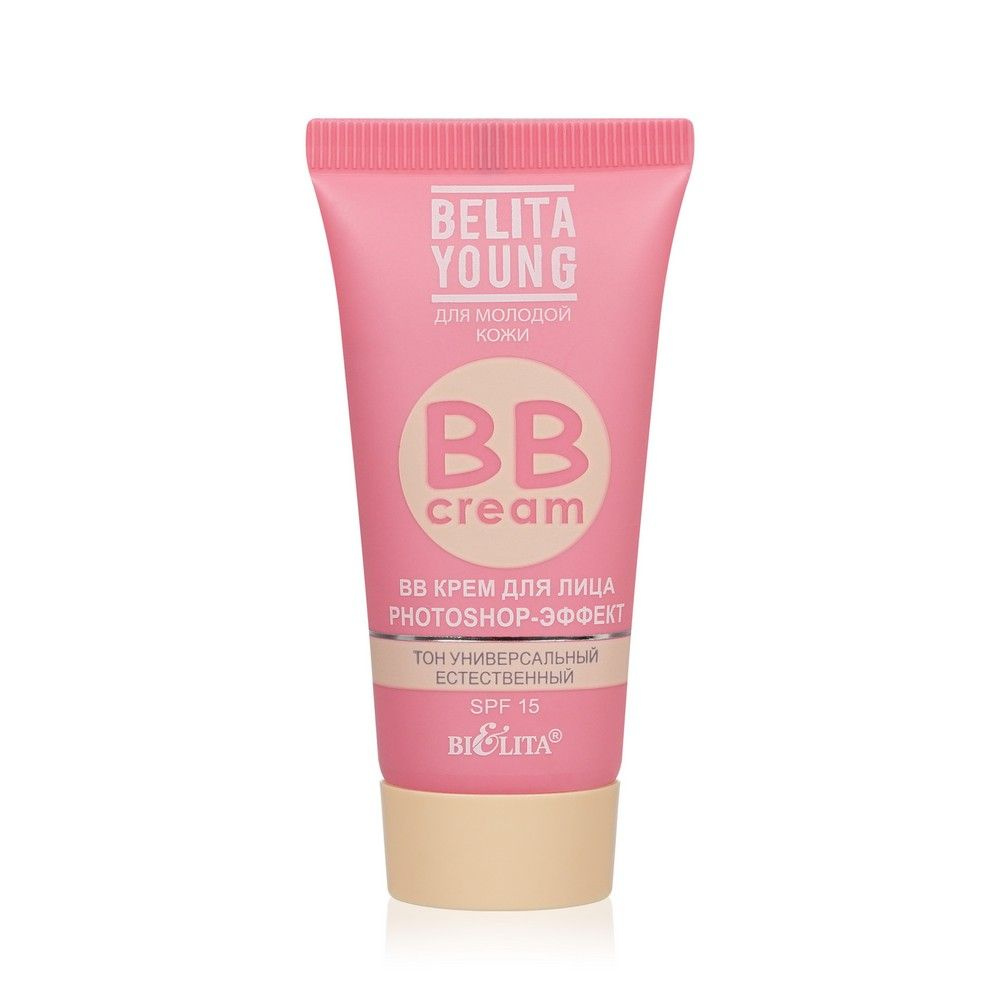 BB крем для лица Bielita Belita Young " Photoshop-эффект " универсальный тон SPF 15 30мл  #1