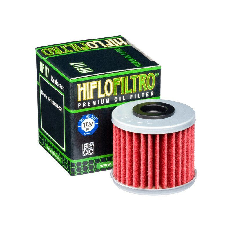 HIFLO FILTRO Фильтр масляный арт. HF117 #1