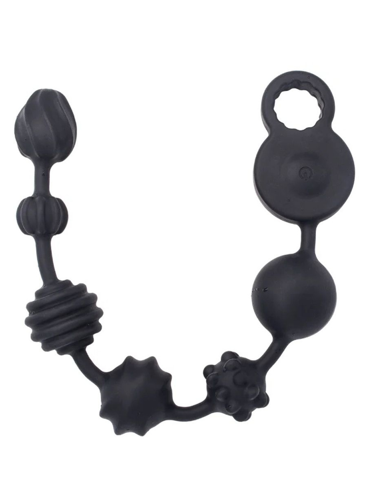 Dream Toys Анальный стимулятор, цвет:черный, С вибрацией, 43см  #1