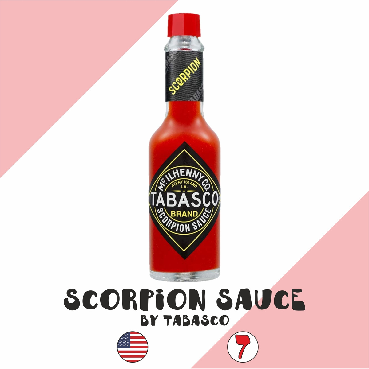  Соус острый Tabasco "Scorpion sauce/Скорпион" (Табаско)