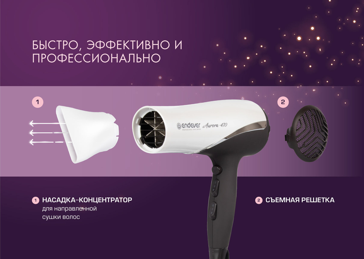 Фен ENDEVER AURORA-470