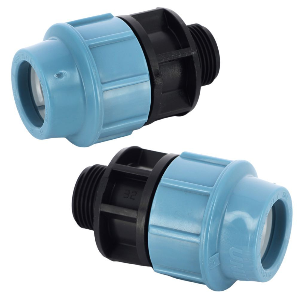 Муфта UNIDELTA с наружной резьбой 32x1" для соединения труб из ПНД с ...