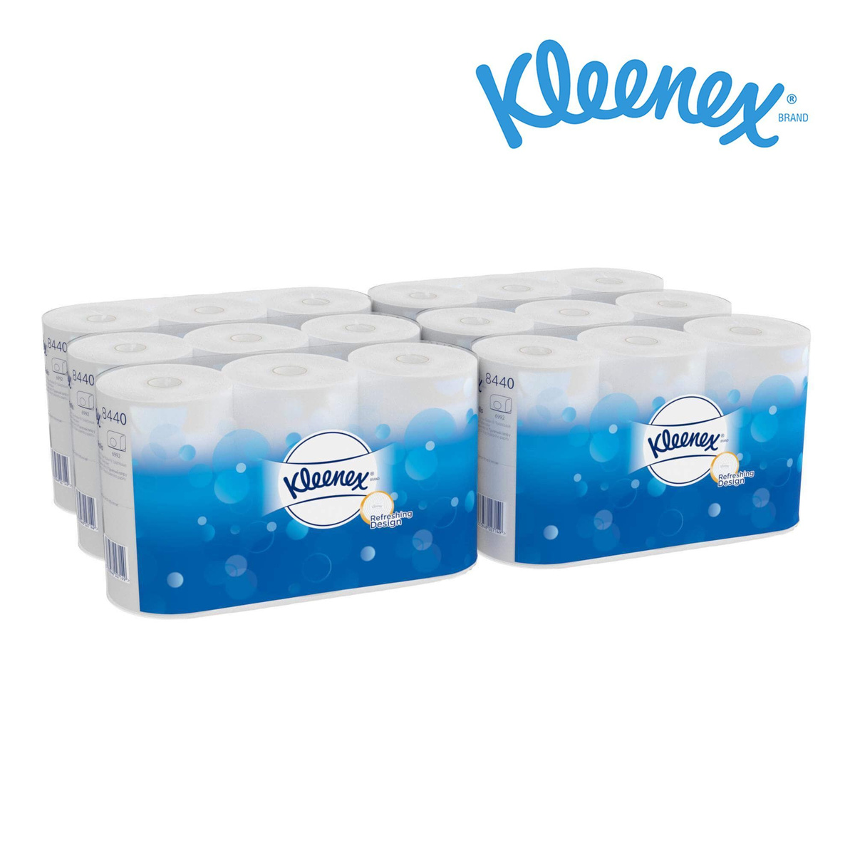 Товарная упаковка с логотипом Kleenex