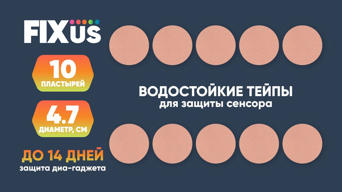 Водостойкие тейпы FIXUS для защиты сенсора