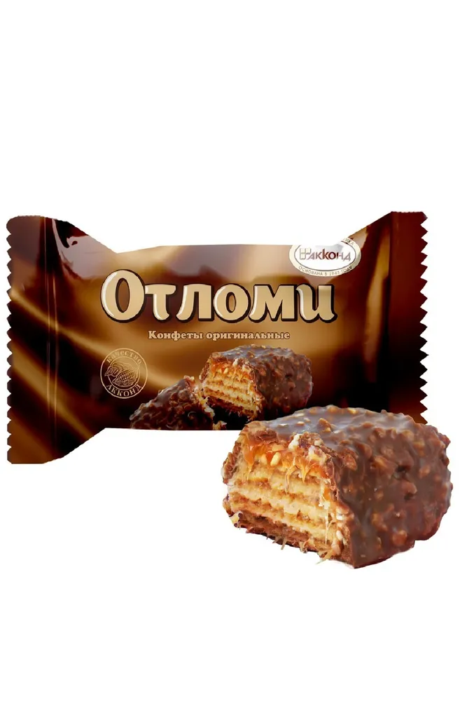 Վաֆլի կոնֆետներ կաթնային կարամելով Otlomi, Akkond 1կգ