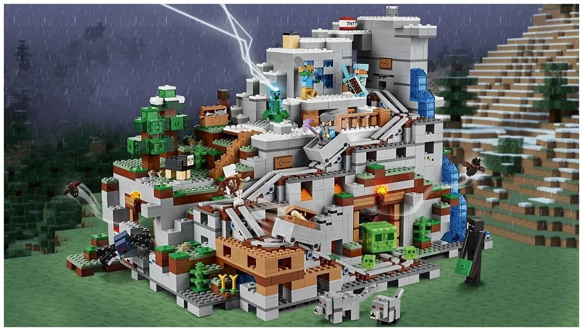 Горная пещера / Minecraft