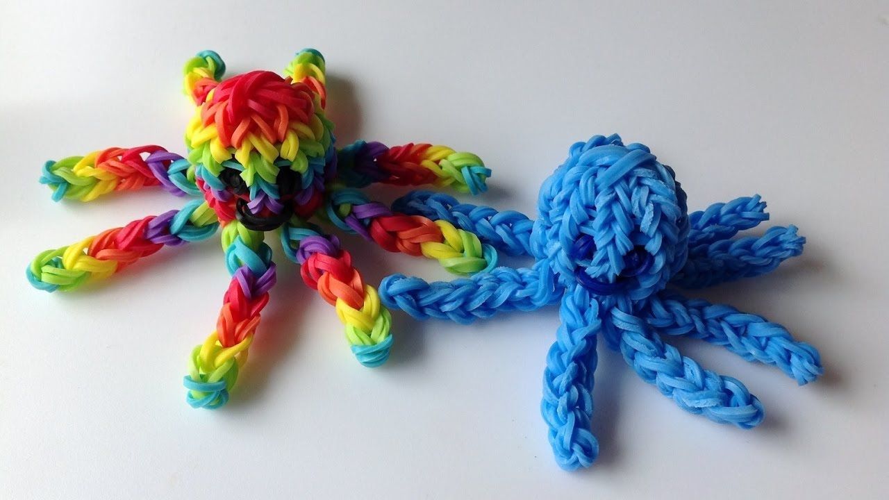 3d ЧЕРЕПАХА , Амигуруми из резинок Rainbow Loom, Урок 44