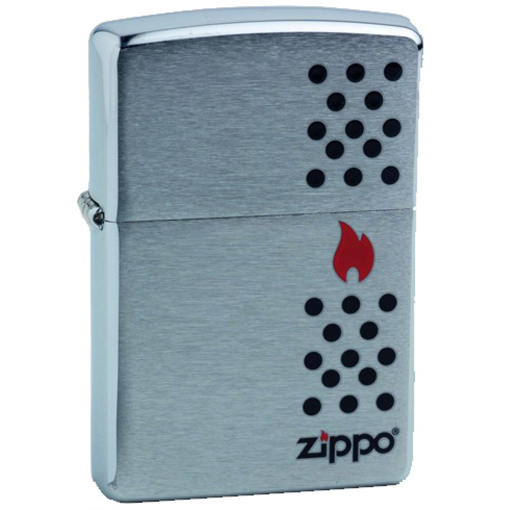 Зажигалка бензиновая ZIPPO Chimney Brushed Chrome #1