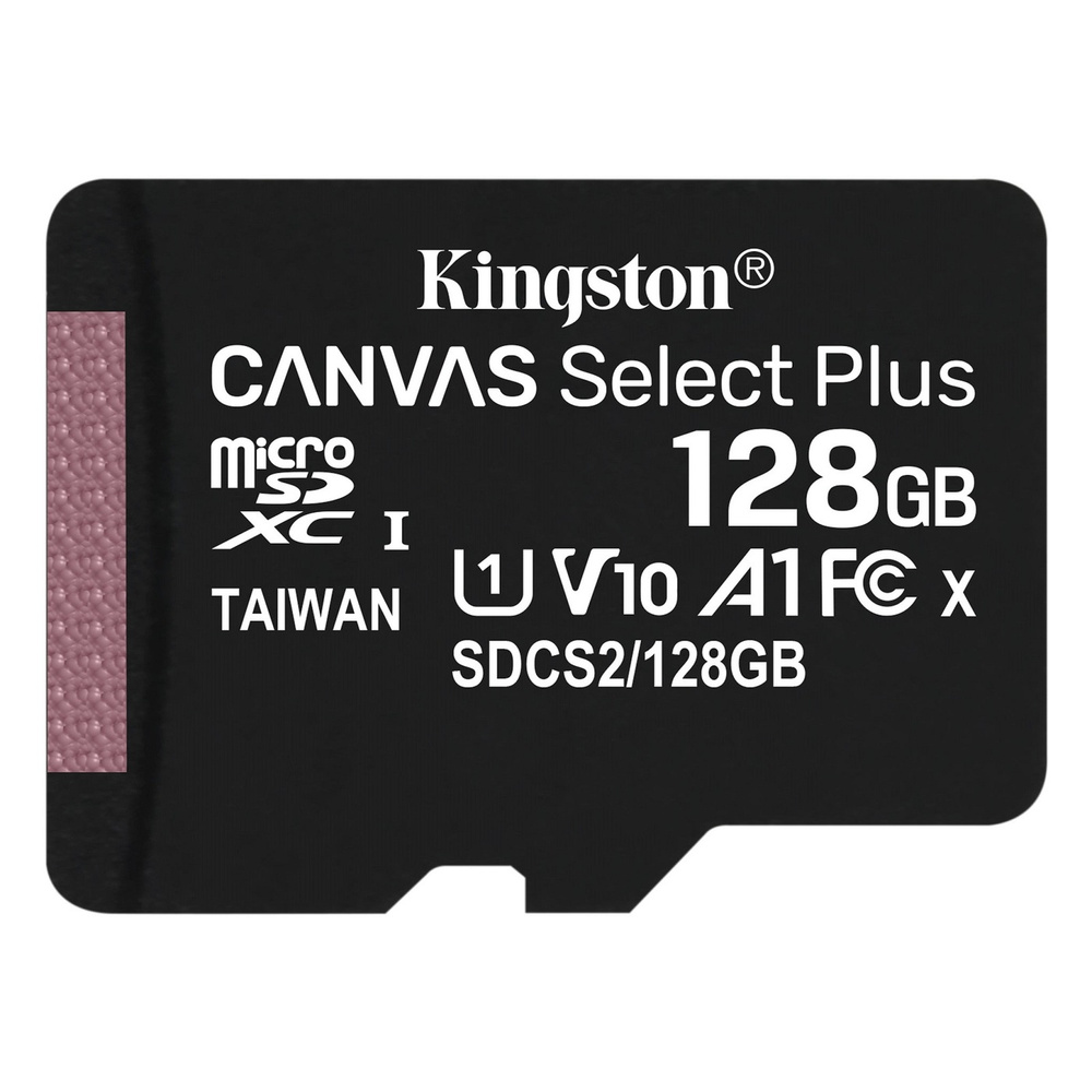 Карта памяти Kingston Canvas Select Plus A1, 128 ГБ (SDCS2/128GBSP) , Class 10 (100 Mb/s), без адаптера #1