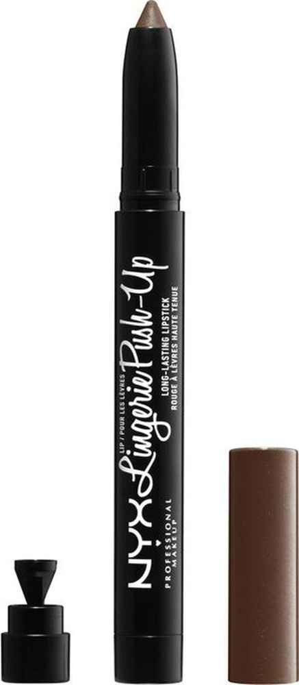 NYX Professional Makeup Помада-карандаш для губ Lip Lingerie Push-Up Long-Lasting Lipstick, матовая, #1