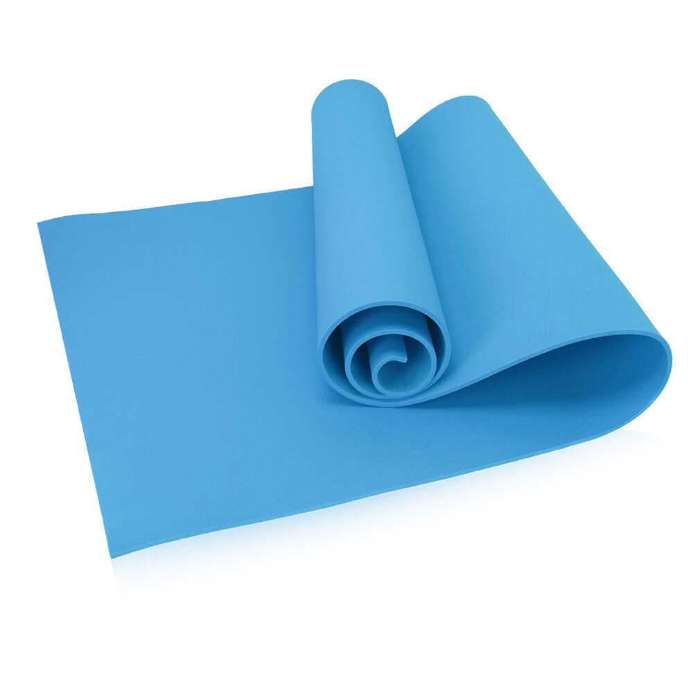 Коврик для йоги 173х61х0,4 см (синий) B32214 #1