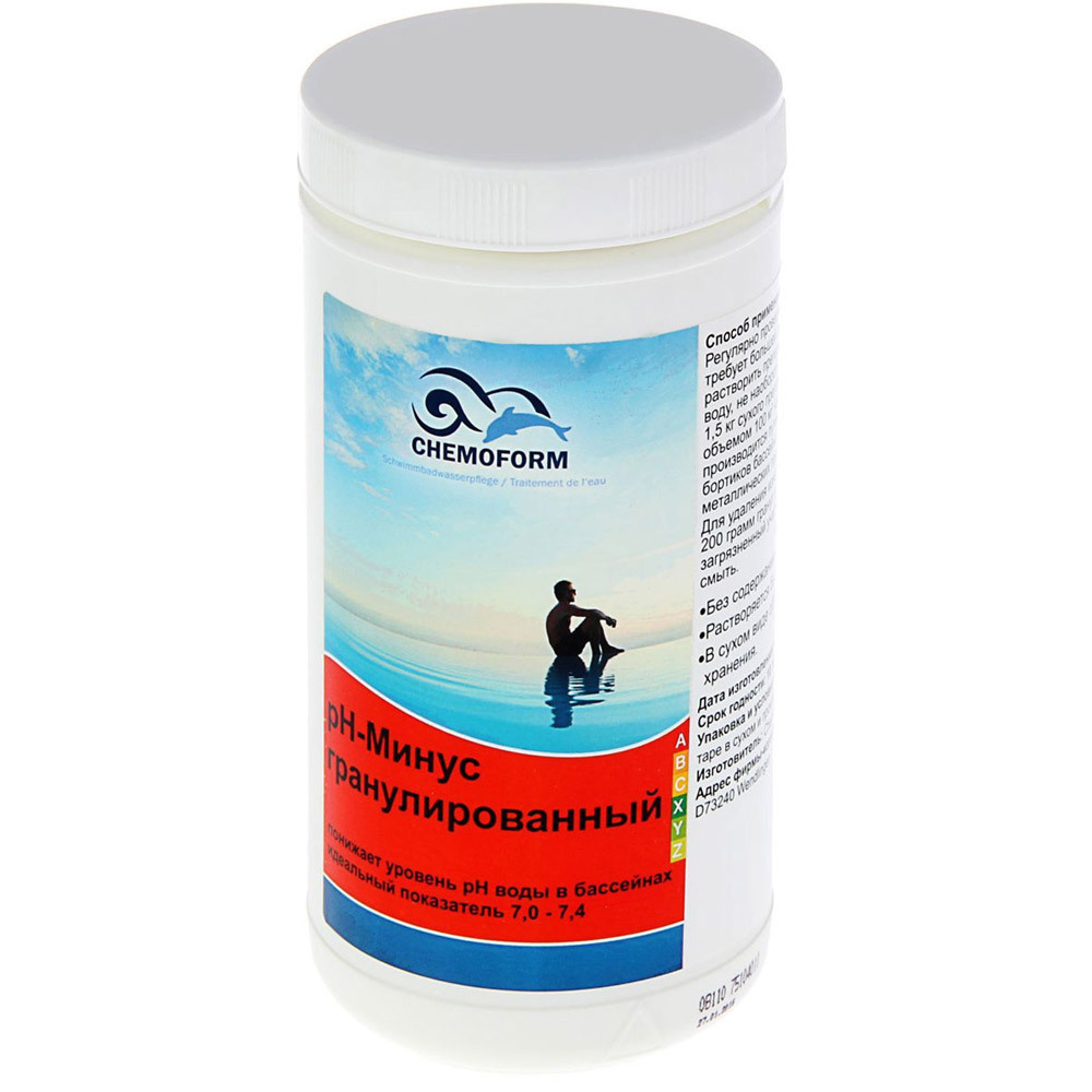 pH - Минус гранулированный CHEMOFORM (КЕМОФОРМ), 1,5кг #1