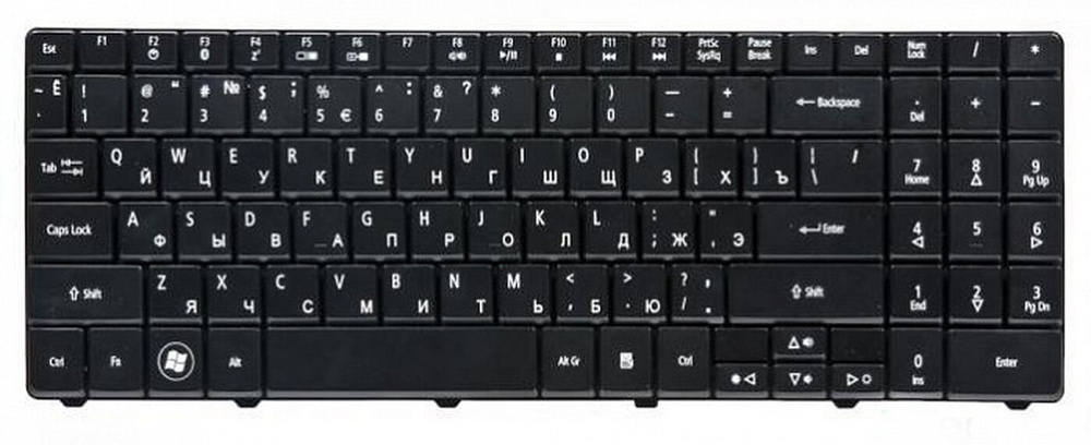 Клавиатура для ноутбука Acer 5516 5517 5332 5532 5732 P/n: MP-08G63SU-698, MP-08G63SU-6981, NSK-GF00R #1