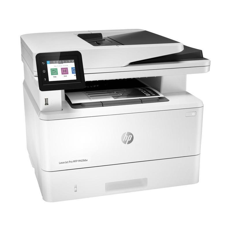 HP МФУ Лазерное LaserJet Pro M428dw (W1A31A) дуплекс, автоподатчик, WiFi, серый  #1