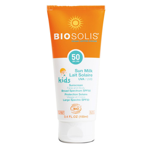 BIOSOLIS Детское солнцезащитное молочко для лица и тела SPF 50+ 100 мл  #1