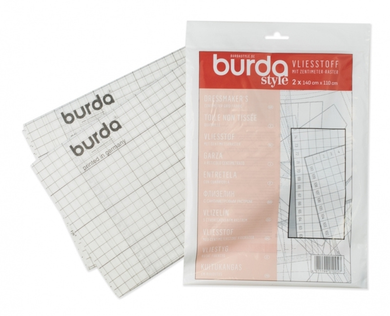 Ткань для рукоделия, нетканный материал для пэчворка, выкройки "Burda" 140см*110см. 2шт  #1
