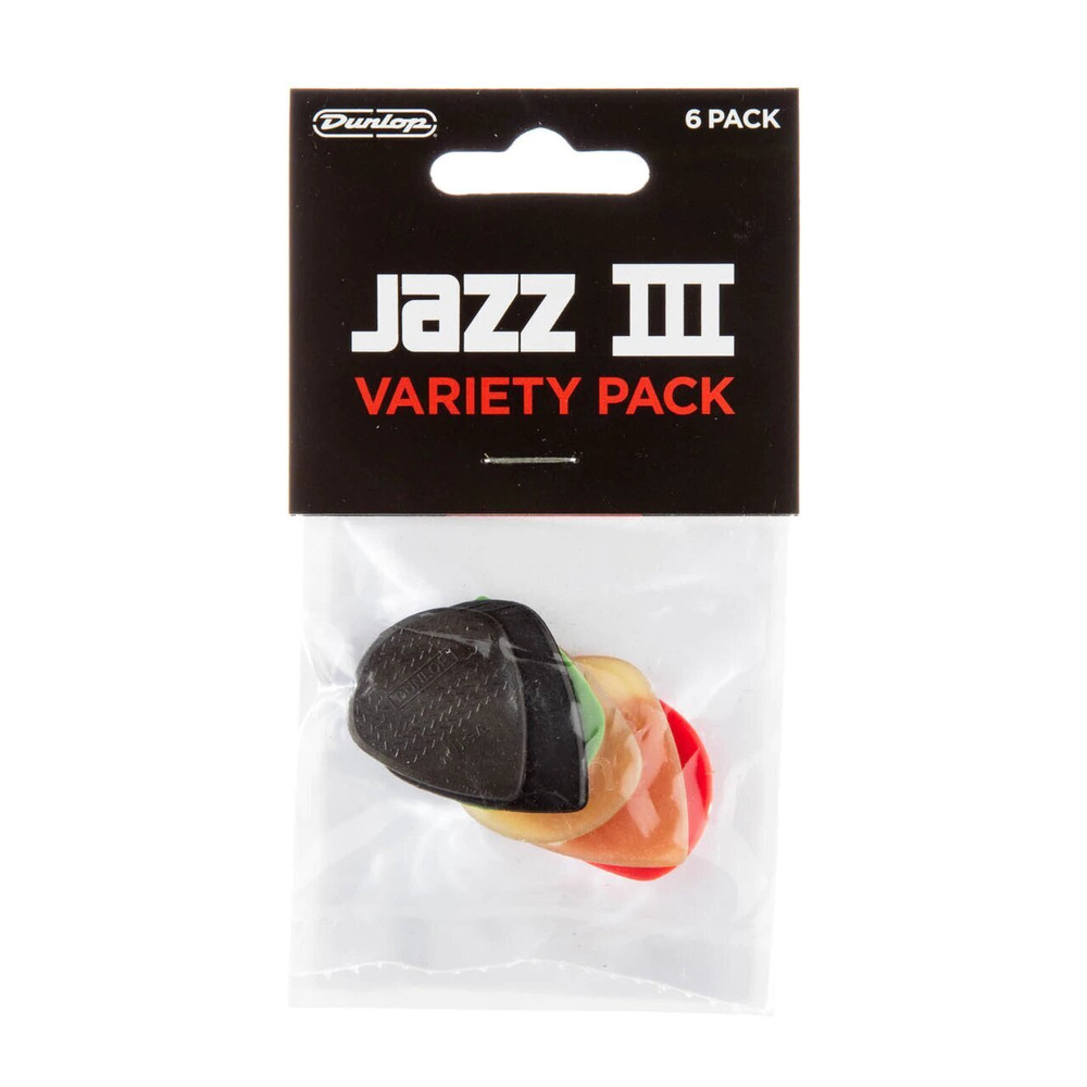 Набор медиаторов Dunlop PVP103 Jazz III Pick Variety Pack #1