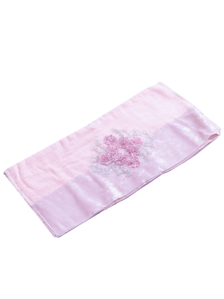 Pastel Полотенце для лица, рук, Хлопок, 50x90 см, сиреневый, розовый  #1