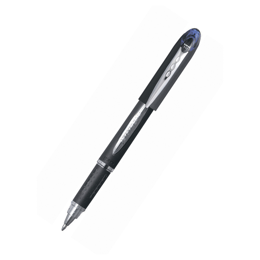 UNI Ручка Шариковая, толщина линии: 1 мм, цвет: Синий, 1 шт. #1