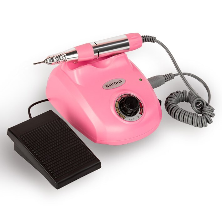 iNail Аппарат для маникюра и педикюра MK-204 розовый #1