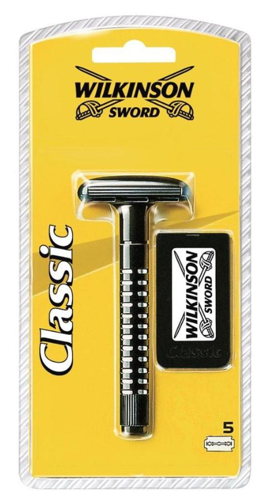 Wilkinson Sword Classic / Schick / Бритвенный "Т"-образный станок с 5 лезвиями.  #1