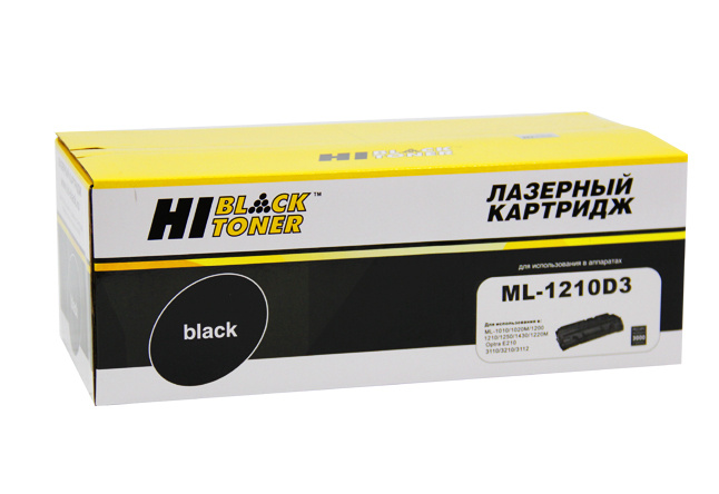 Картридж лазерный Hi-Black ML-1210D3 для Samsung ML-1210/1220,1250/1430, черный  #1