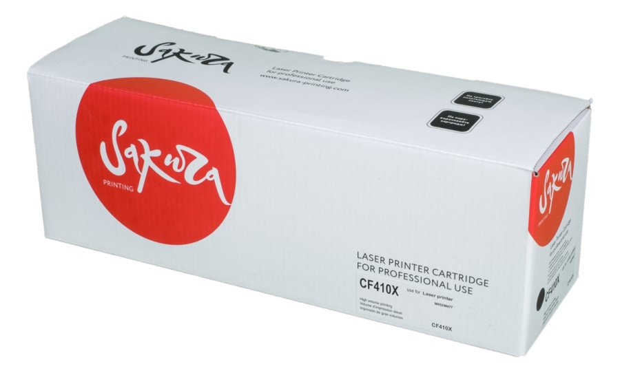 Картридж лазерный Sakura CF410X для HP LaserJet Pro M452nw/M452dn/M477fnw/M477fdw/M477fdnз/ M377dw, черный #1