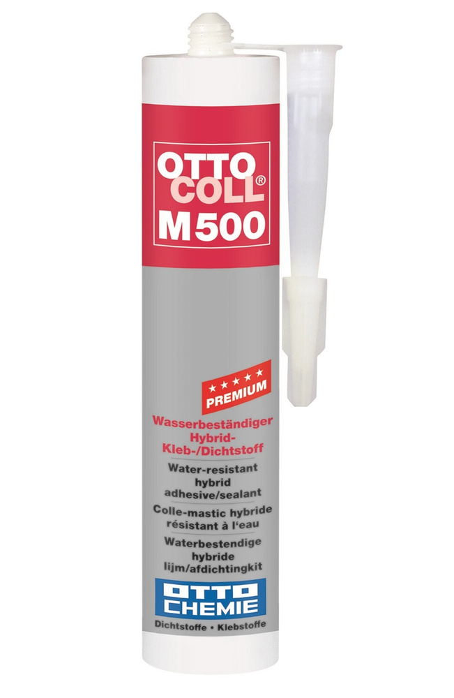 Профессиональный силановый клей-герметик для бассейнов OTTOCOLL М500 С01 (белый), 310мл  #1