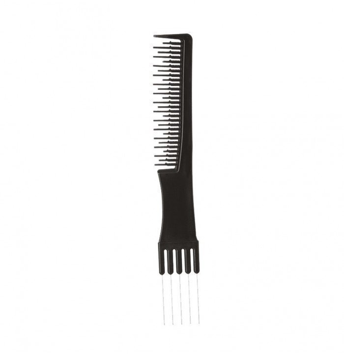 Inter-Vion Гребешок для волос с металлической вилкой для моделирования  #1