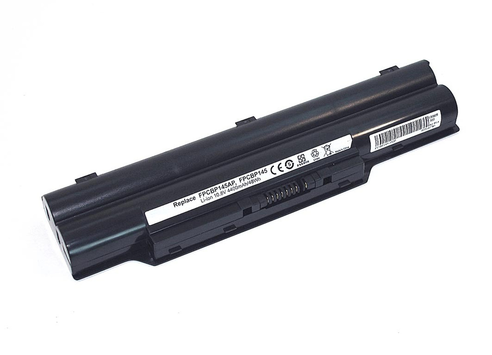 Аккумуляторная батарея для ноутбука Fujitsu LifeBook A561/D 10.8V 4400mAh BP145-3S2P OEM черная  #1