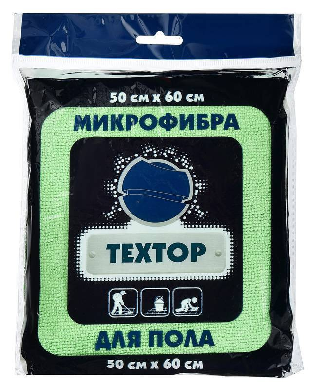 Textop Салфетка для уборки пола из микрофибры 50х60 см #1